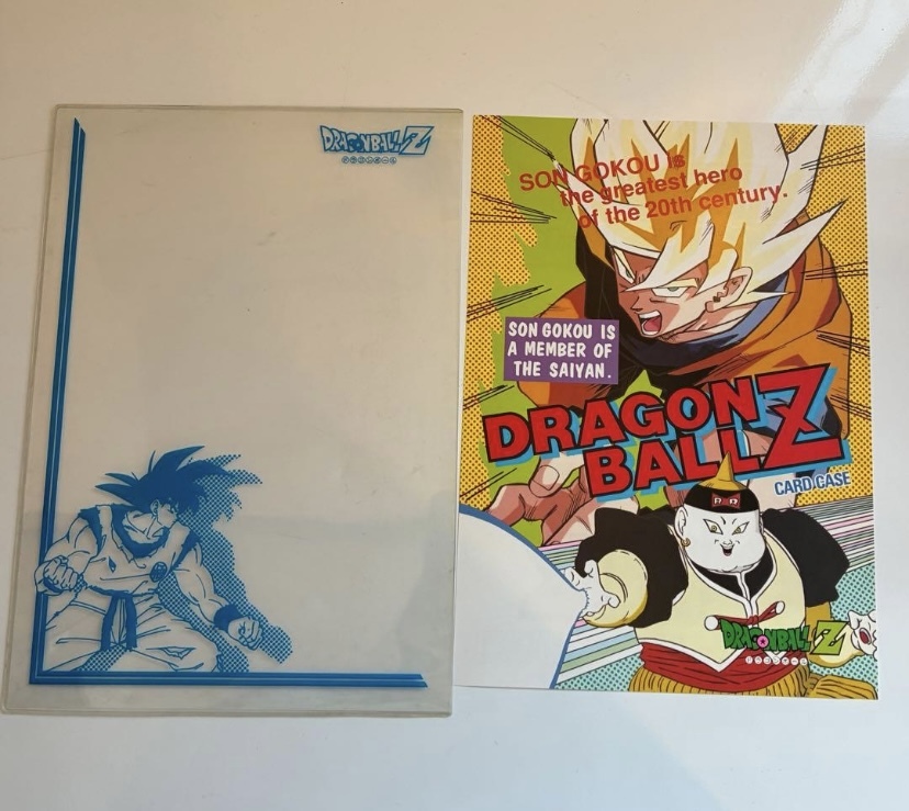 【1990年代】ドラゴンボール 『カードダスケース』 台紙付き ジャンボカードダス ショウワノート 少年ジャンプ 鳥山明保存会拍卖