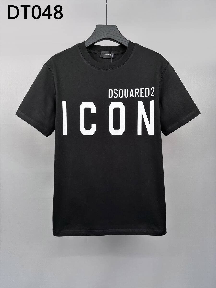 未使用 DSQUARED2 サイズL ディースクエアード Tシャツ 半袖Tシャツ DT048拍卖