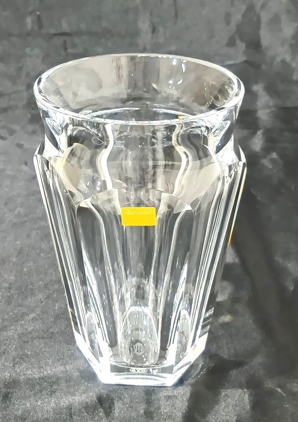 1円~◆Baccarat◆バカラ Nelly ネリー タリランド 花瓶 花器 直径約10.5cm 高さ約16.9cm フラワーベース 箱無し 長期保管品拍卖