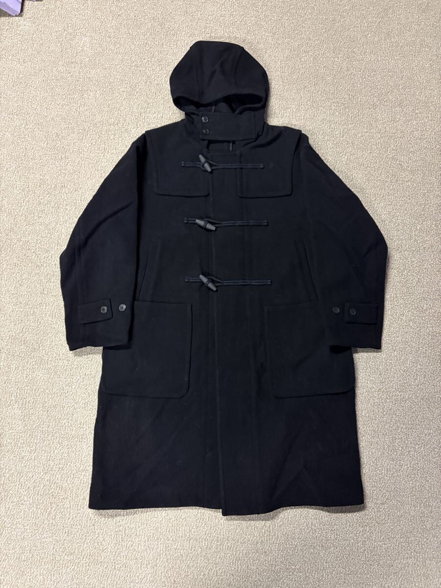 【美品sizeM】UNIQLO +J ウールオーバーサイズダッフルコート 黒 ブラック ユニクロ ジルサンダー JIL SANDER コラボ拍卖
