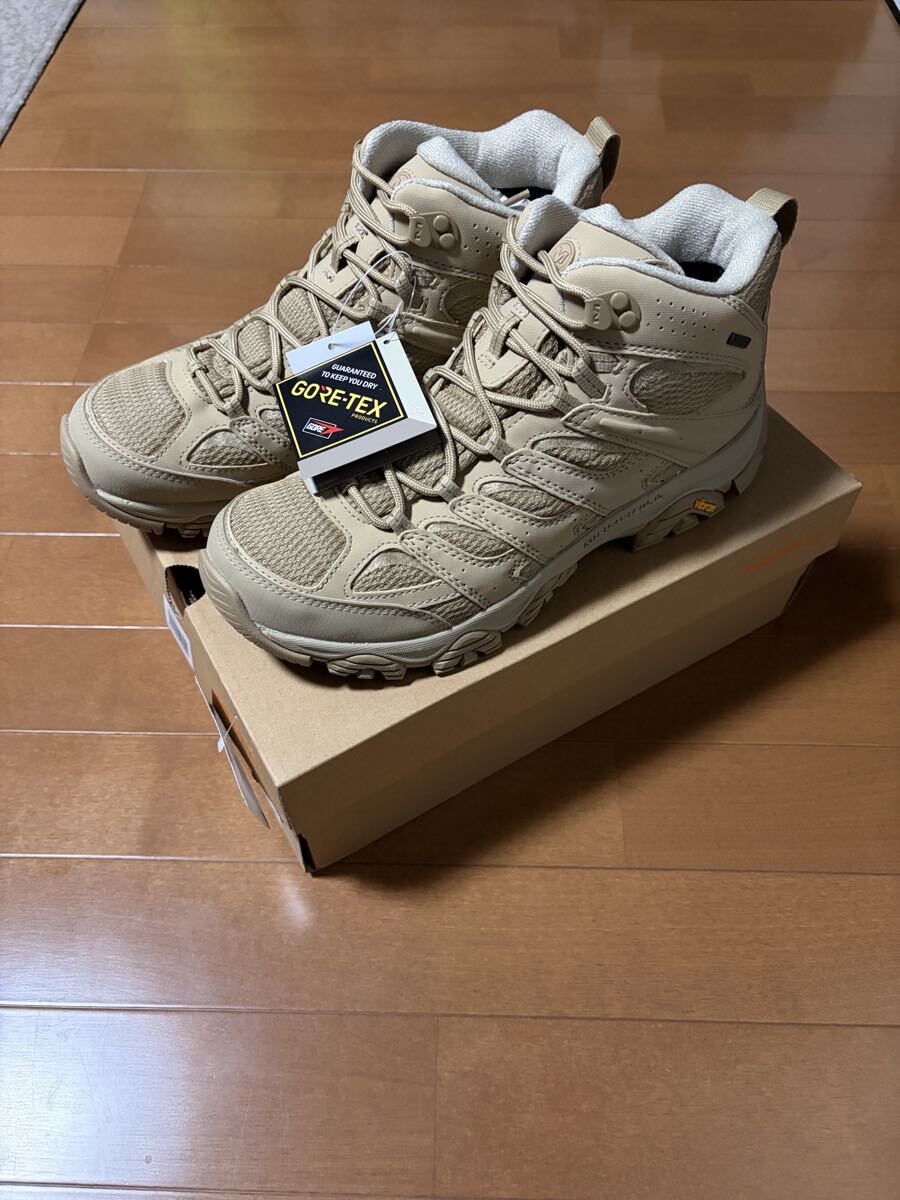 【新品27.5cm】MERRELL MOAB 3 SYNTHETIC MID GORE-TEX INCENSE/INCENSE メレル モアブ ゴアテックス GTX トレッキングシューズ拍卖