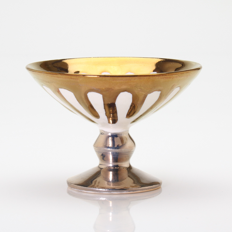 久保田哲平『金銀流高杯』本物保証 送料無料 新品【松森美術】拍卖