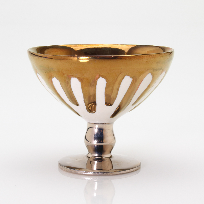 久保田哲平『金銀流高杯』本物保証 送料無料 新品【松森美術】拍卖