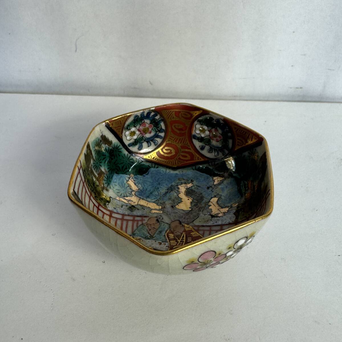 九谷焼 美仙 お猪口 ぐい飲み 小鉢 陶器 食器 インテリア キッチン 料理 酒器 おちょこ ぐいのみ 酒杯 盃 長期保管品 M2n R7102再3拍卖