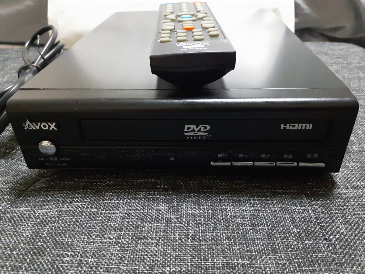 AVOX DVD プレーヤー稼働品 HDD リモコン付 中古拍卖