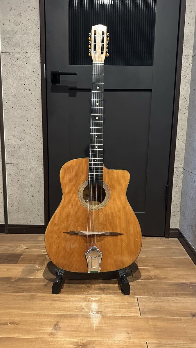 マカフェリタイプギター マカフェリビンテージ フランス アコースティックギター ジャンク拍卖