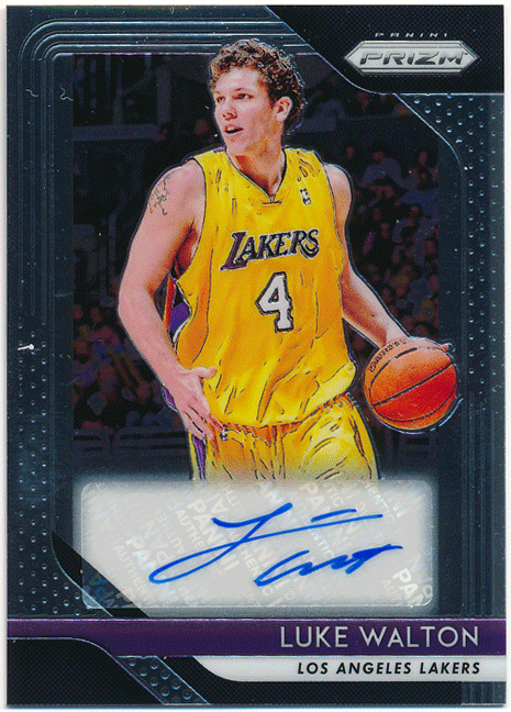 Luke Walton NBA 2018-19 Panini Prizm Signature Auto 直筆サイン オート ルーク・ウォルトン拍卖