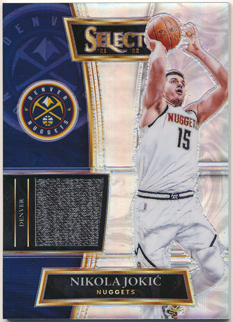 ☆ Nikola Jokic NBA 2021-22 Panini Select Silver Prizm Jersey プリズムジャージ ニコラ・ヨキッチ拍卖