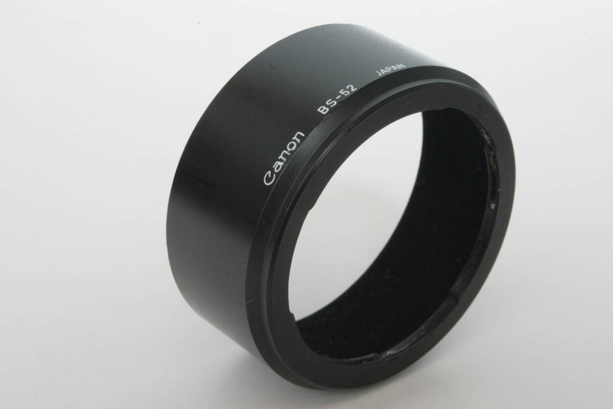 キャノン フード BS-52 52mm バヨネット式 中古品 ※ご注意※拍卖