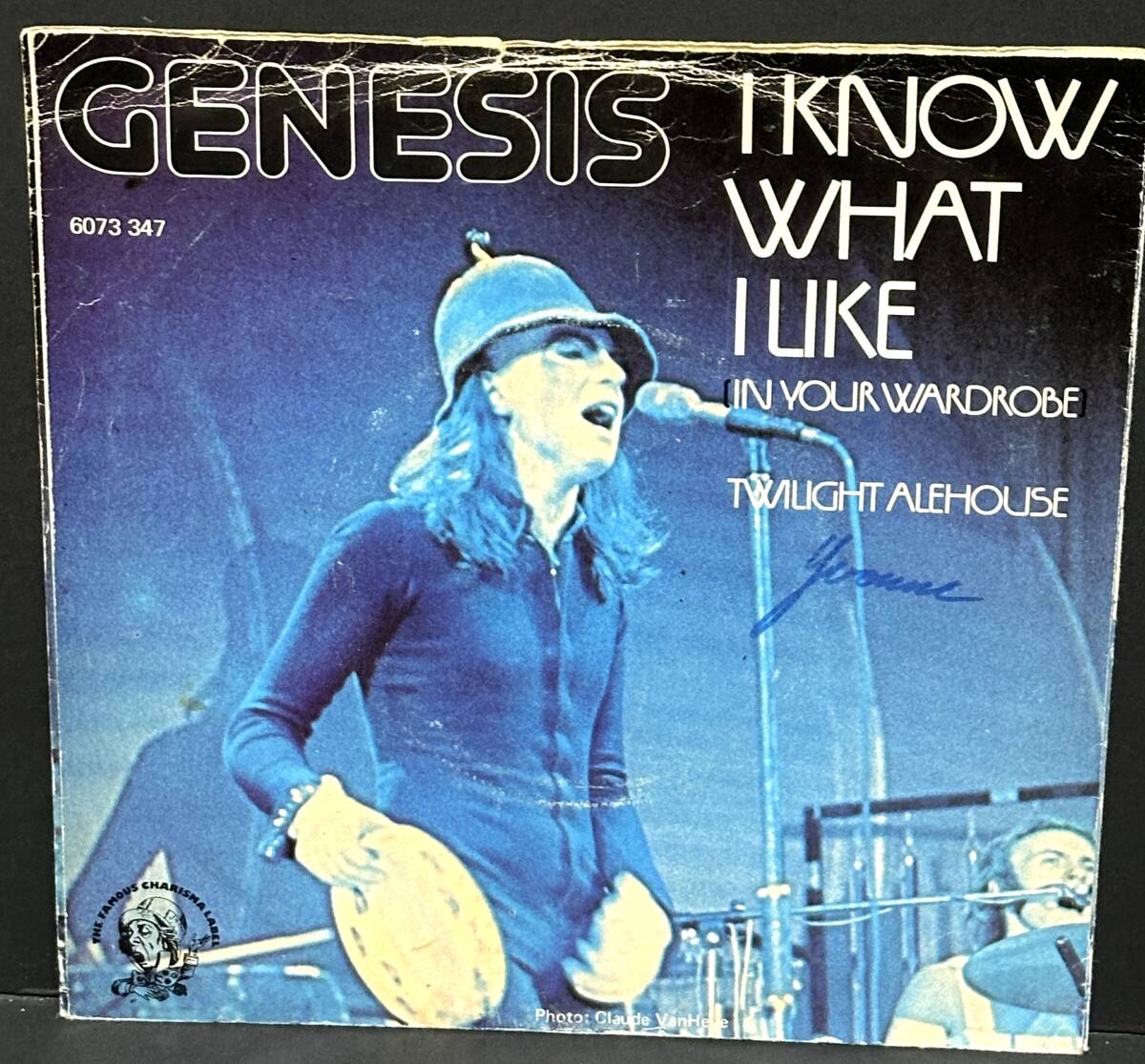 【中古シングルレコード】Genesis:ジェネシス ■ I Know What I Like (In Your Wardrobe)/Twilight Alehouse■オランダ盤拍卖