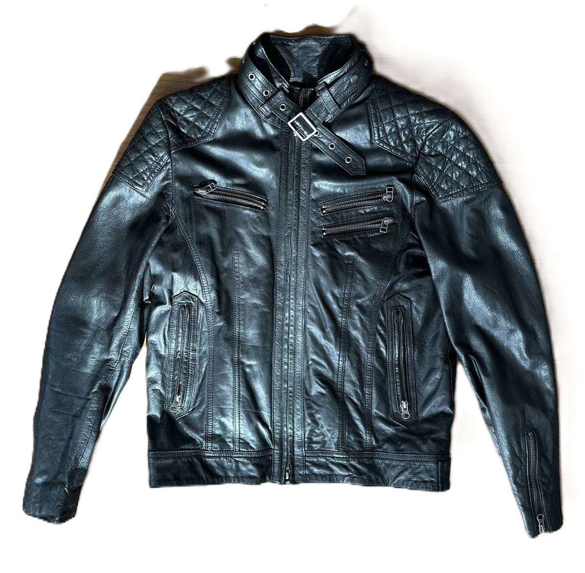 【古着】RUPERT EDGE ライダースジャケット■サイズ4・ブラック拍卖
