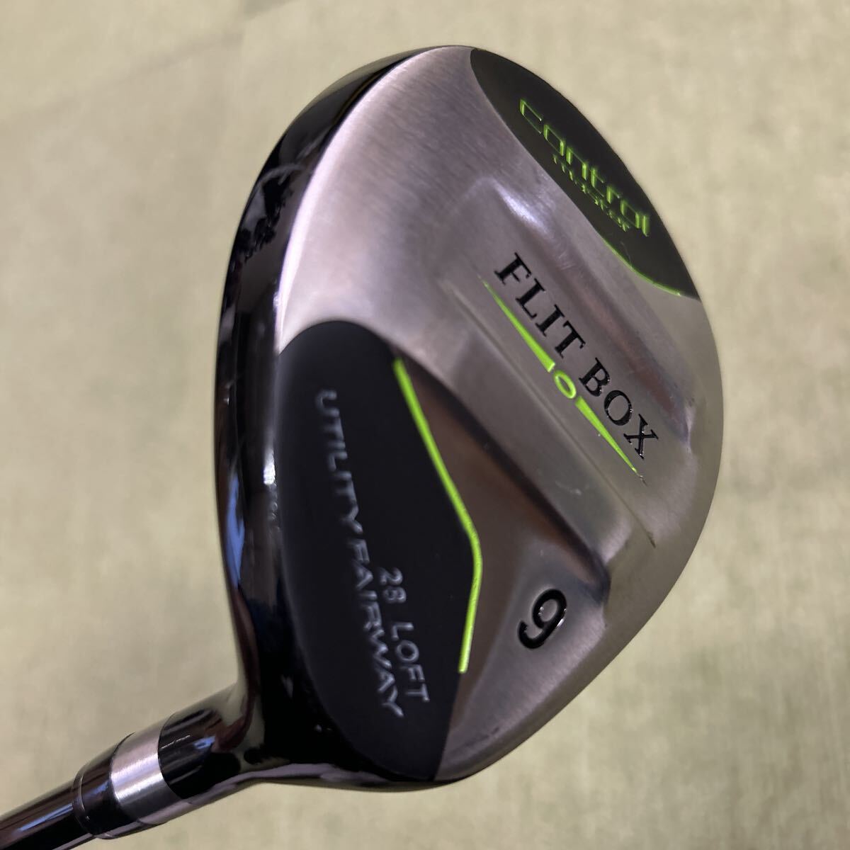 B614 美品 FLIT BOX control master 9W 28° 純正カーボンR拍卖