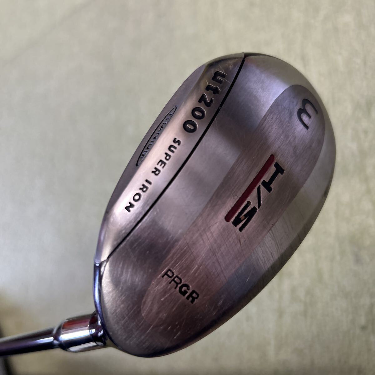 B656 PRGR ut200 SUPER IRON 純正カーボン DATA065拍卖
