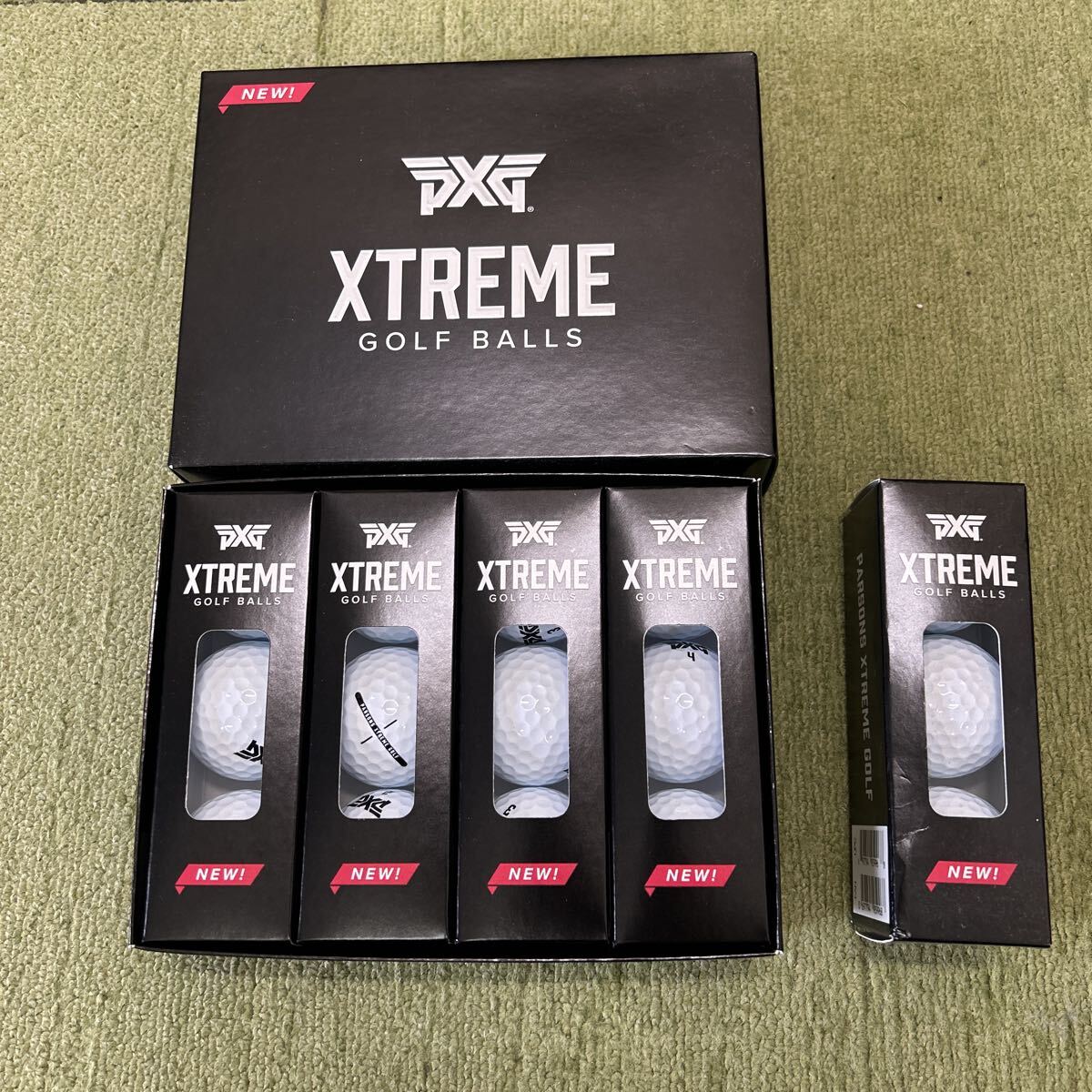 PXG 新品 XTREME GOLF BALL 1ダース+1スリーブ 計15個拍卖