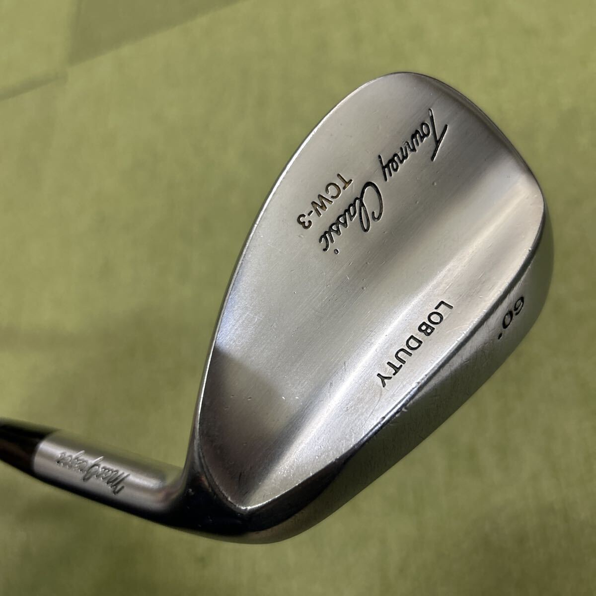 B725 マグレガー ターニークラシック TCW-3 60° スチールシャフト グリップ新品拍卖