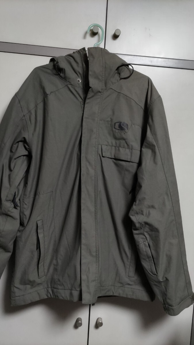 高機能スノボウェア BonFire Mサイズ カーキ スキーウェア  中綿ジャケット拍卖