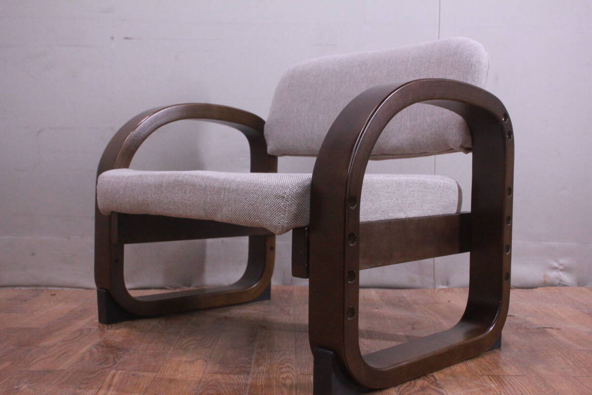 座椅子 高座椅子 お座敷椅子 木製フレーム 高さ調整可能 エム・エム・トレーディング 中古現状品■(Z3738)拍卖