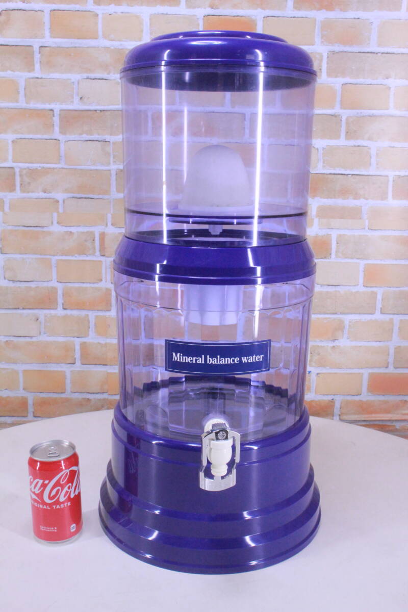 Mineral balance water ウォーターサーバー ミネラルバランスウォーター 常温サーバー ポタポタクラブ 浄水サーバー 中古現状品■(Z3725)拍卖