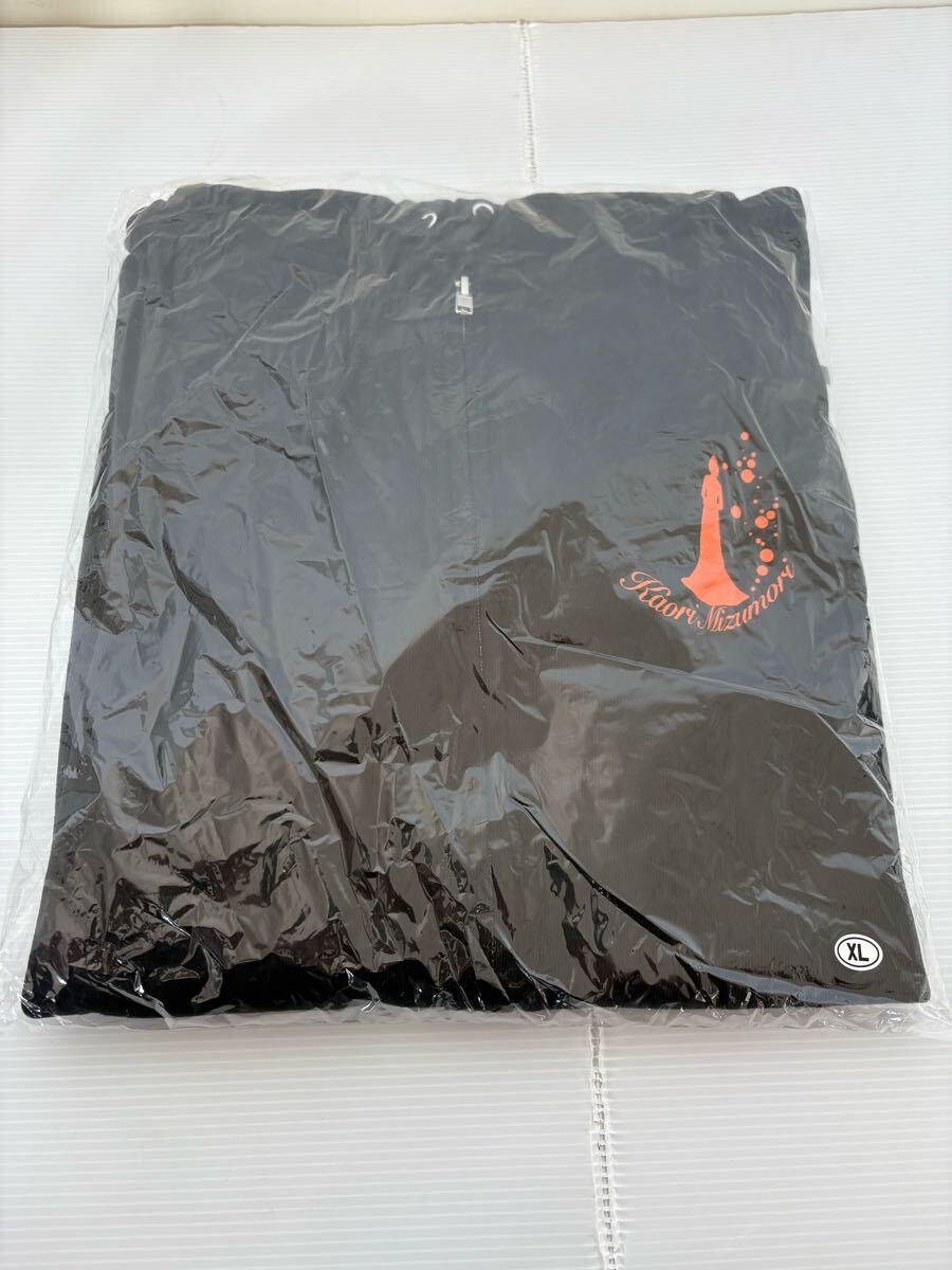 新品/水森かおりパーカー ブラック黒XL拍卖