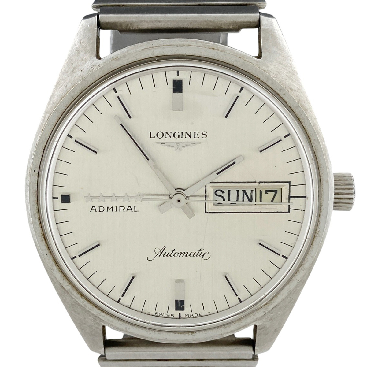 【ジャンク品】 ロンジン LONGINES アドミラル ファイブスター 腕時計 自動巻き 【中古】拍卖