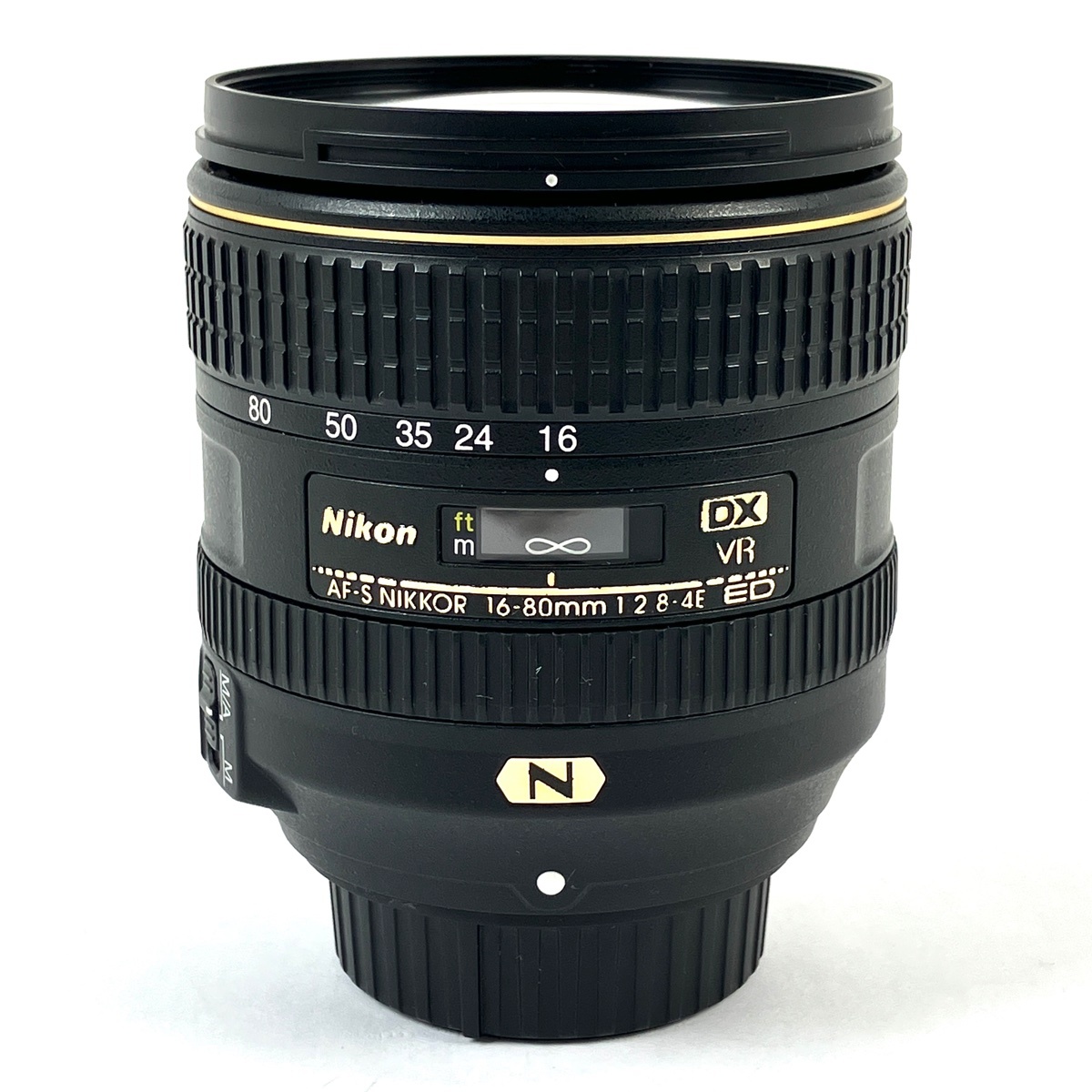 【1円】 ニコン Nikon AF-S DX NIKKOR 16-80mm F2.8-4E ED VR 一眼カメラ用レンズ(オートフォーカス) 【中古】拍卖