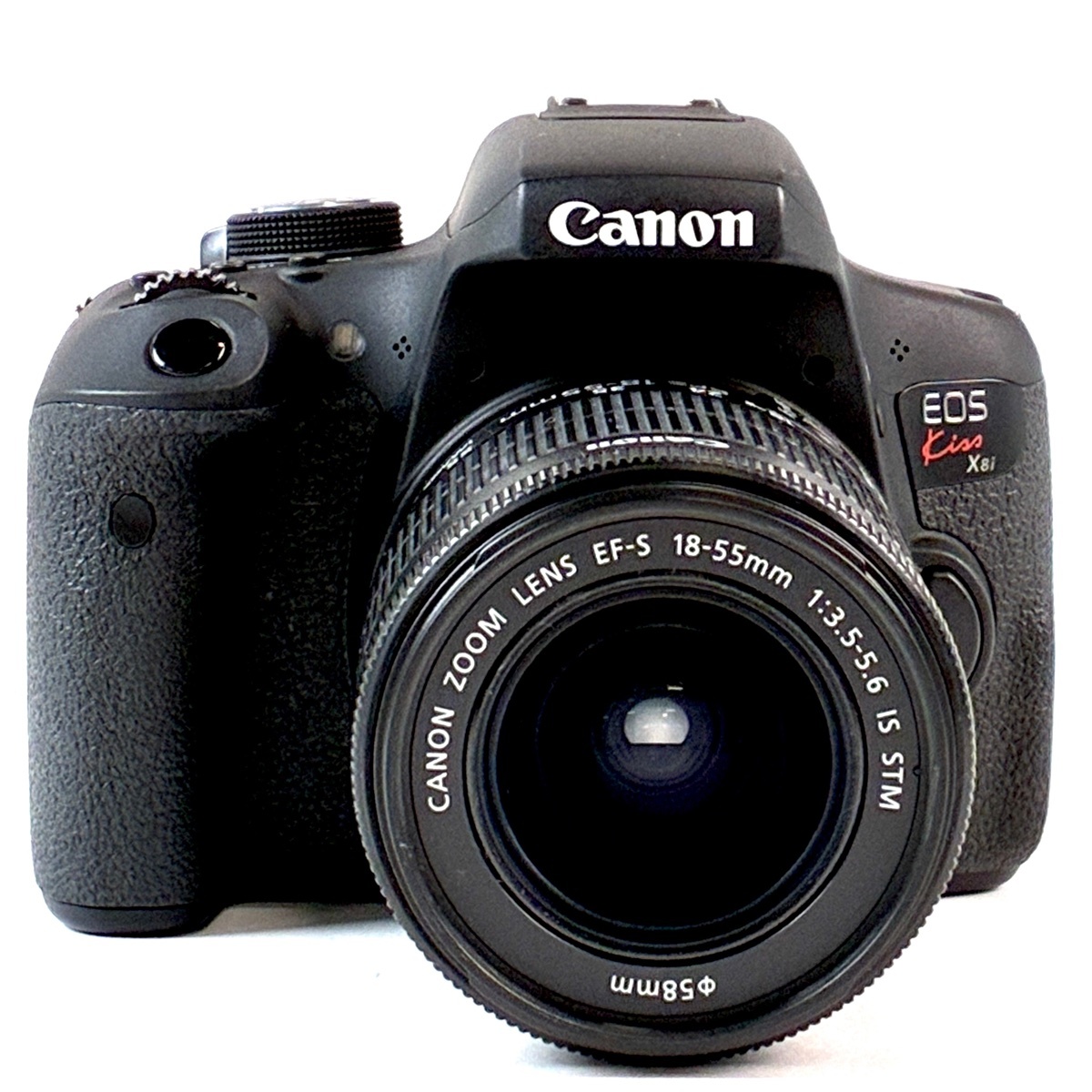 【1円】 キヤノン Canon EOS Kiss X8i EF-S 18-55 IS STM レンズキット ※通電のみ確認済み デジタル 一眼レフカメラ 【中古】拍卖