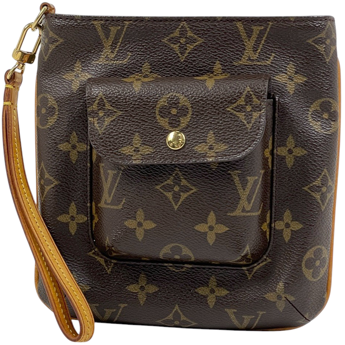 ルイ・ヴィトン Louis Vuitton パルティシオン ハンドバッグ アクセサリーポーチ モノグラム ブラウン M51901 レディース 【中古】拍卖