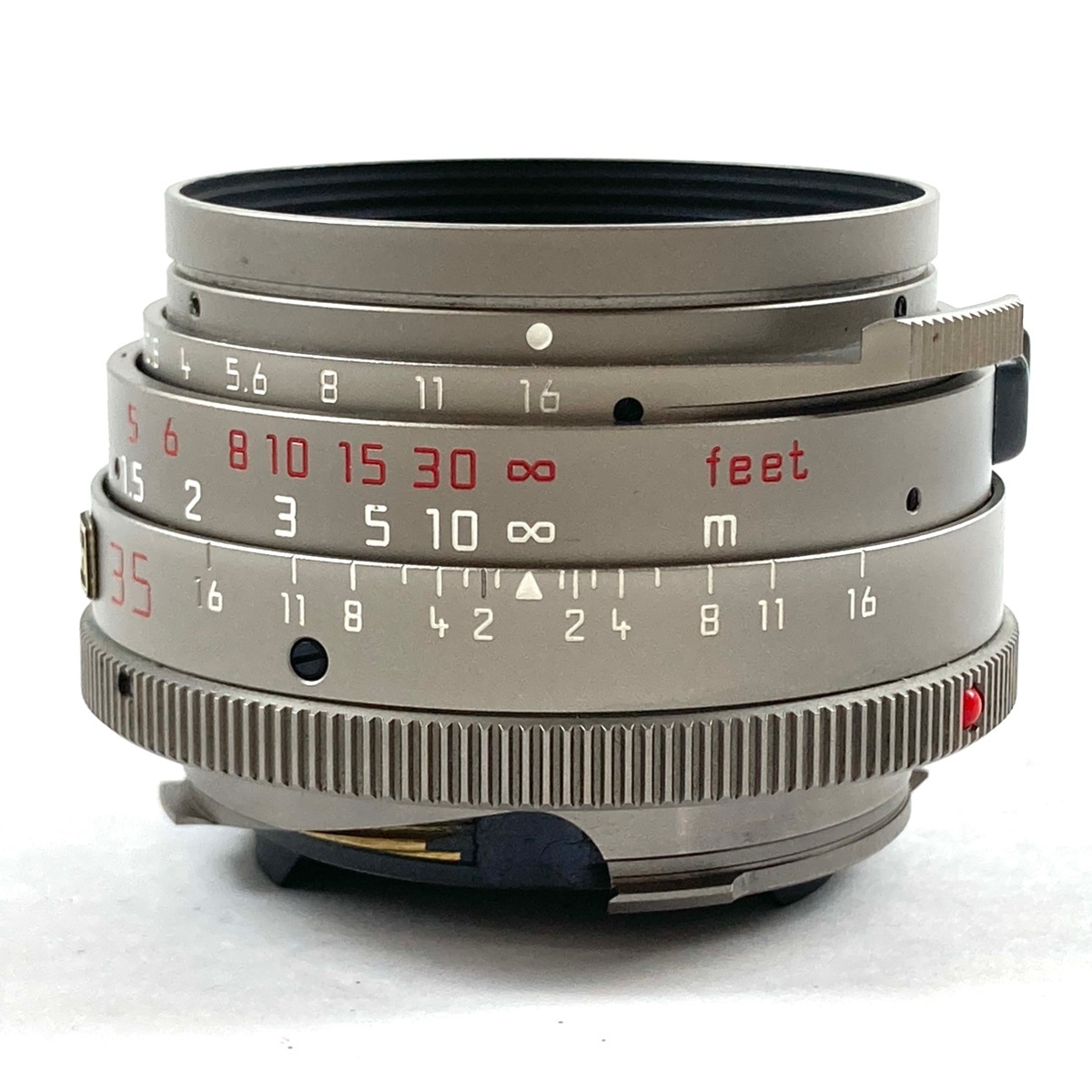 【1円】 ライカ LEICA SUMMILUX-M 35mm F1.4 ズミルックス ASPH. チタン レンジファインダーカメラ用レンズ 【中古】拍卖