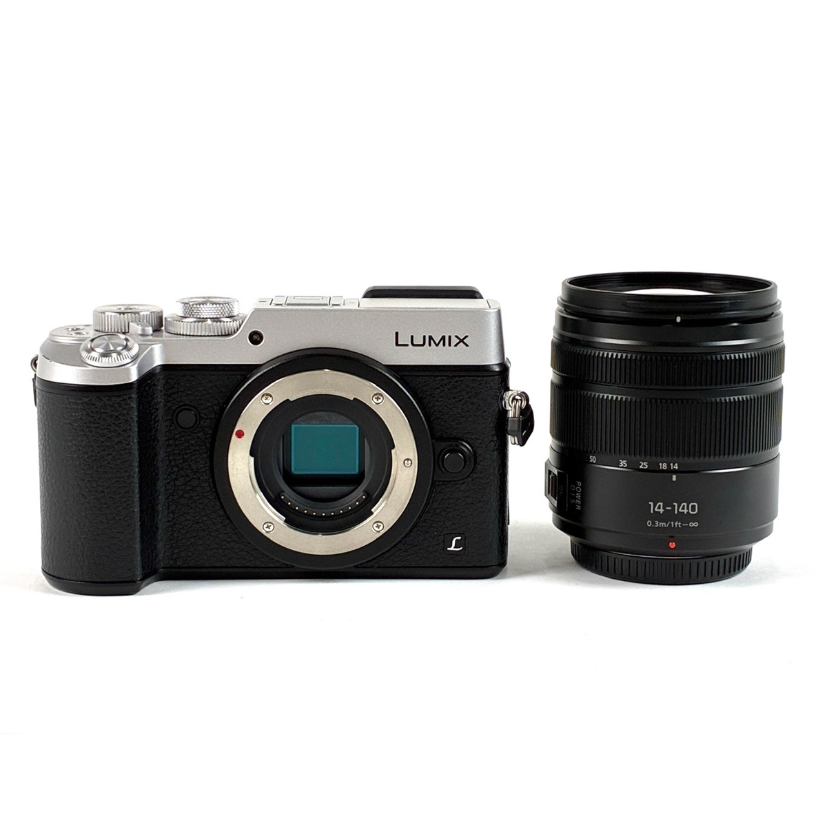 【1円】 パナソニック Panasonic LUMIX DMC-GX8H 高倍率ズームレンズキット シルバー デジタル ミラーレス 一眼カメラ 【中古】拍卖