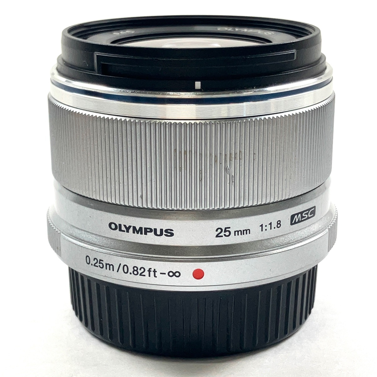【1円】 オリンパス OLYMPUS M.ZUIKO DIGITAL 25mm F1.8 シルバー 一眼カメラ用レンズ(オートフォーカス) 【中古】拍卖
