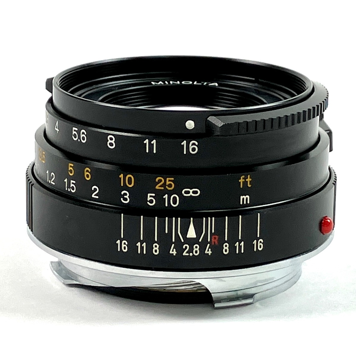【1円】 ミノルタ MINOLTA M-ROKKOR 40mm F2 Mマウント (CLE用) レンジファインダーカメラ用レンズ 【中古】拍卖