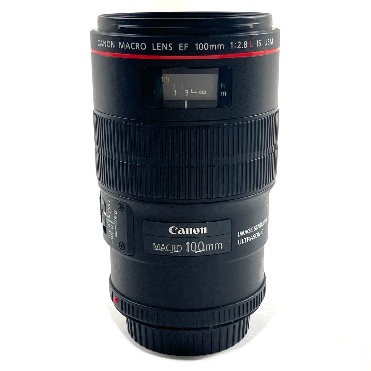 【1円】 キヤノン Canon EF 100mm F2.8L MACRO IS USM 一眼カメラ用レンズ(オートフォーカス) 【中古】拍卖