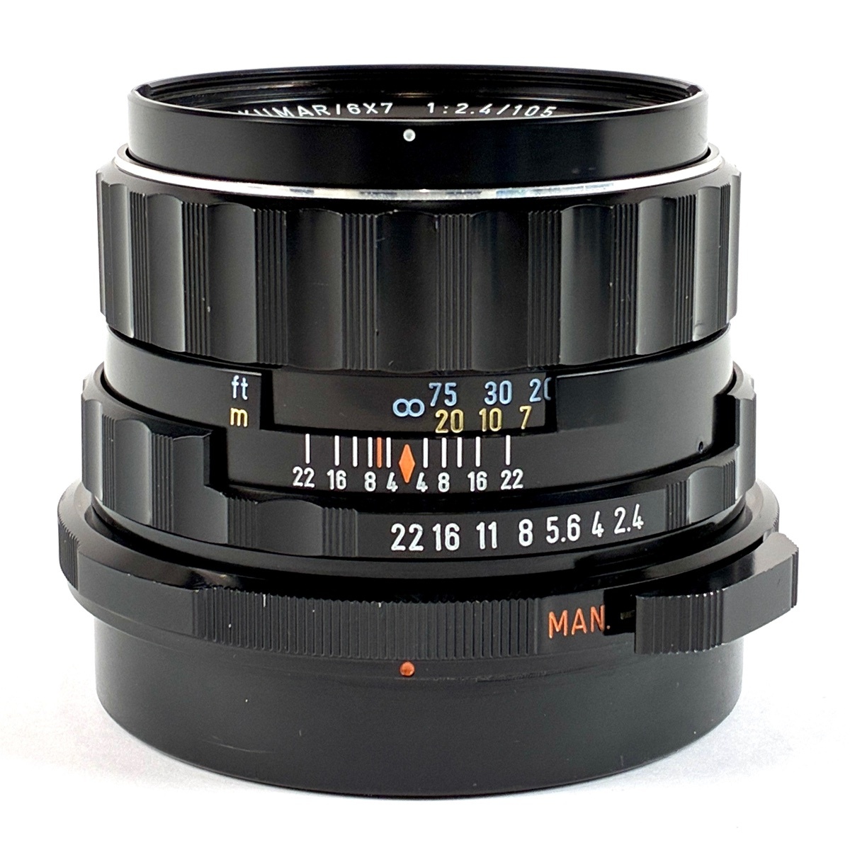 【1円】 ペンタックス PENTAX TAKUMAR 6X7 105mm F2.4 67 バケペン用 中判カメラ用レンズ 【中古】拍卖