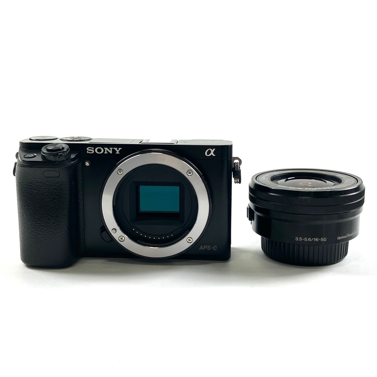 【1円】 ソニー SONY α6000 パワーズームレンズキット ILCE-6000L B ブラック デジタル ミラーレス 一眼カメラ 【中古】拍卖