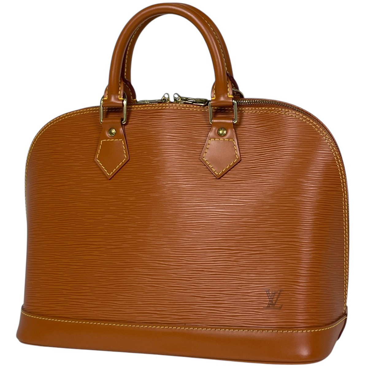 ルイ・ヴィトン Louis Vuitton アルマ 手提げ ハンドバッグ エピ ジパングゴールド M52148 レディース 【中古】拍卖