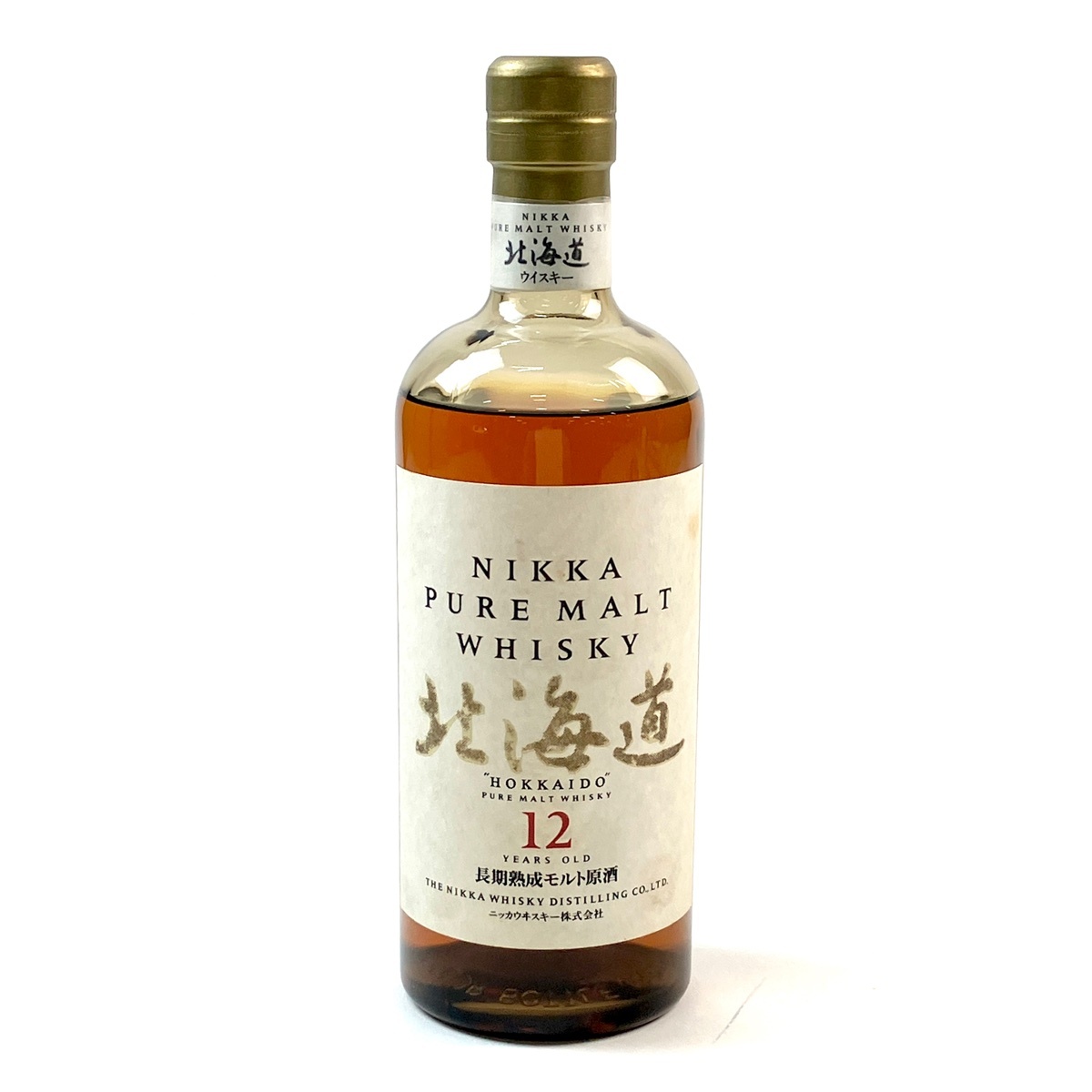 【1円】 【東京都内限定お届け】 ニッカ NIKKA 北海道 ピュアモルト 12年 長期熟成モルト原酒 750ml 国産ウイスキー 【古酒】拍卖