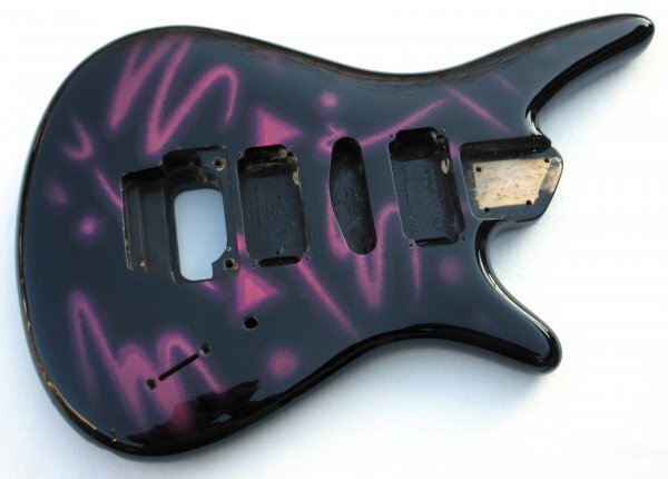 YAMAHA ヤマハ MGボディ レギュラースケール22F ネオングラフィック 92年製YAMAHA MG-MⅡG拍卖