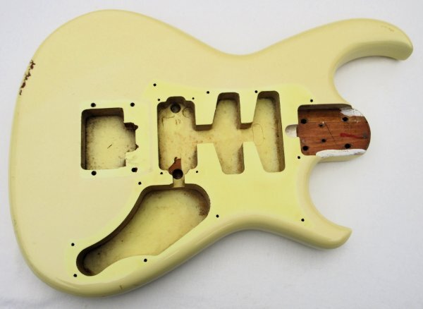 Aria proⅡ アリア RSボディ アルダー Kahler対応 マツモク製 白 85年製Aria ProⅡ RS Knight Warrior KV拍卖