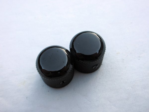 FERNANDES フェルナンデス ブラスノブ 黒 2個セット 85年製FERNANDES FJ-100S-PJ拍卖