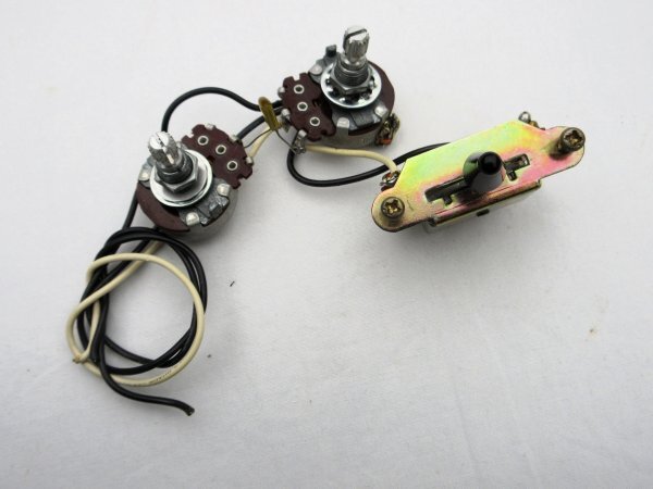 FERNANDES フェルナンデス 5点式スイッチ&電装パーツ 91年製FERNANDES FR-50XG拍卖