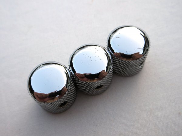 FERNANDES フェルナンデス ブラスノブ クローム 3個セット 88年製FERNANDES FST-85拍卖