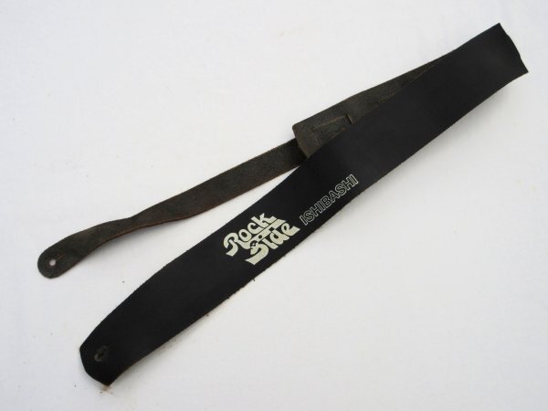 レザーストラップ 本革 イシバシオリジナル 黒 拍卖