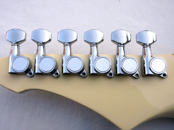 Aria proⅡ アリア GOTOH製6連ペグ クローム ブランドプリント 85年製Aria proⅡ RS Knight Warrior-KV拍卖