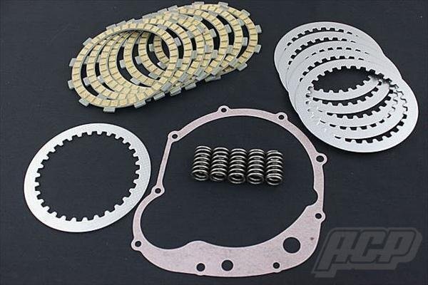 ゼファー400X 01~09 クラッチ 板 キット 新品 ZR400C拍卖