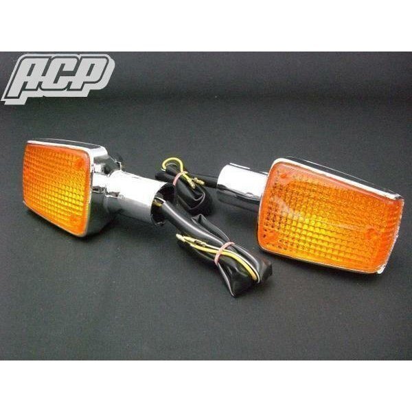 CBX400F メッキウィンカー オレンジレンズ 新品【即決】拍卖