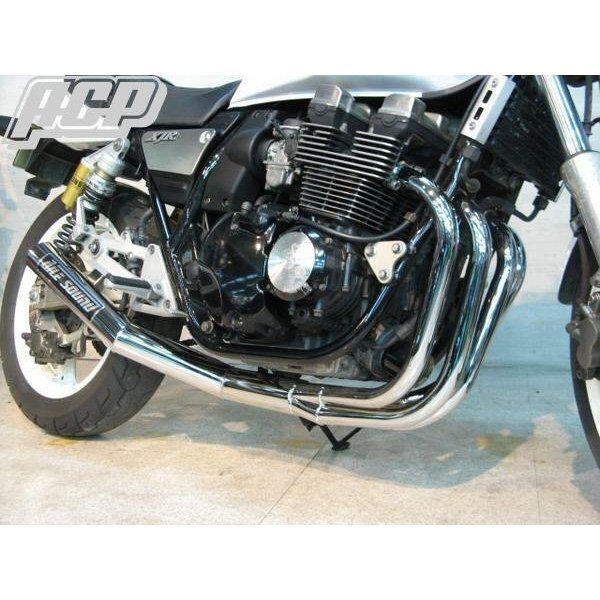 XJR400用 エルサウンドショート管(メッキ)!【新品】 国内生産拍卖
