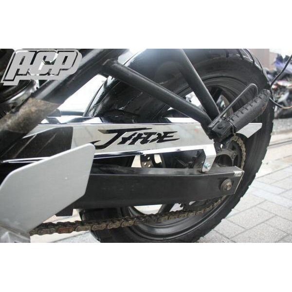 ジェイド250用 ロゴ入りメッキチェーンケース!新品JADE拍卖