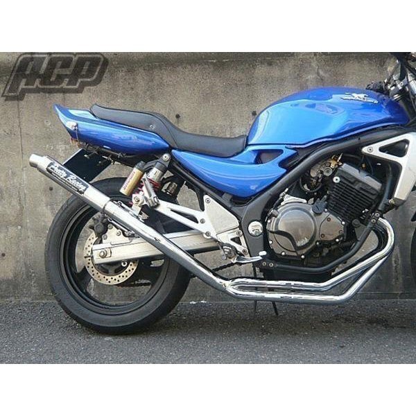 プリティー製 バリオス 2型 流 タイプ1 4-2-1 マフラー メッキ拍卖