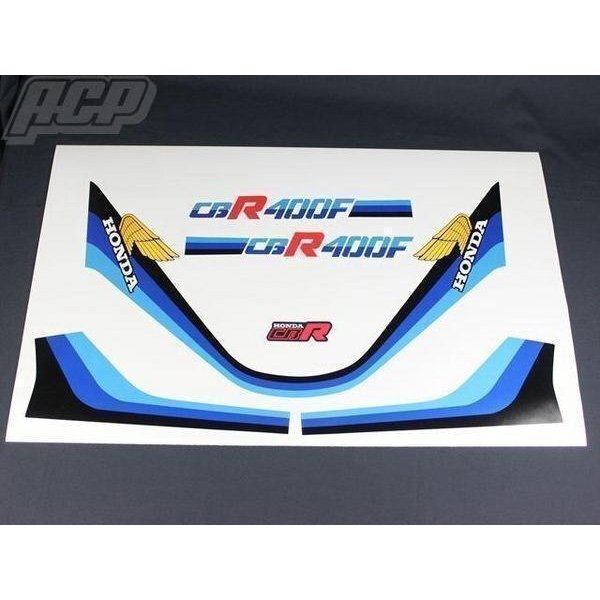 CBR400F 1型 純正タイプ ラインステッカー(白ベース用) 新品拍卖