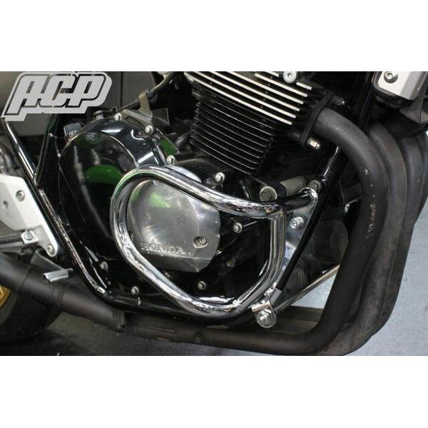 CB400SF VTEC用 極太メッキエンジンガード!新品拍卖